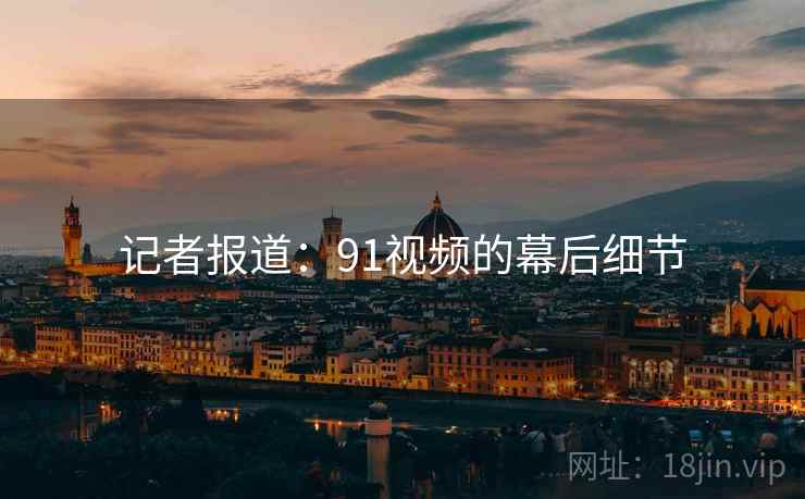 记者报道：91视频的幕后细节