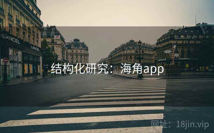 结构化研究：海角app