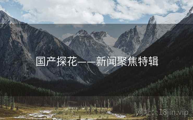 国产探花——新闻聚焦特辑